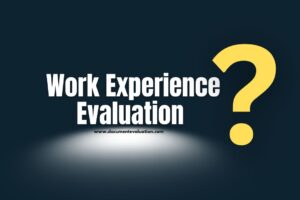 evaluate work experience in usa