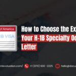 H-1B Specialty Occupation Letter 