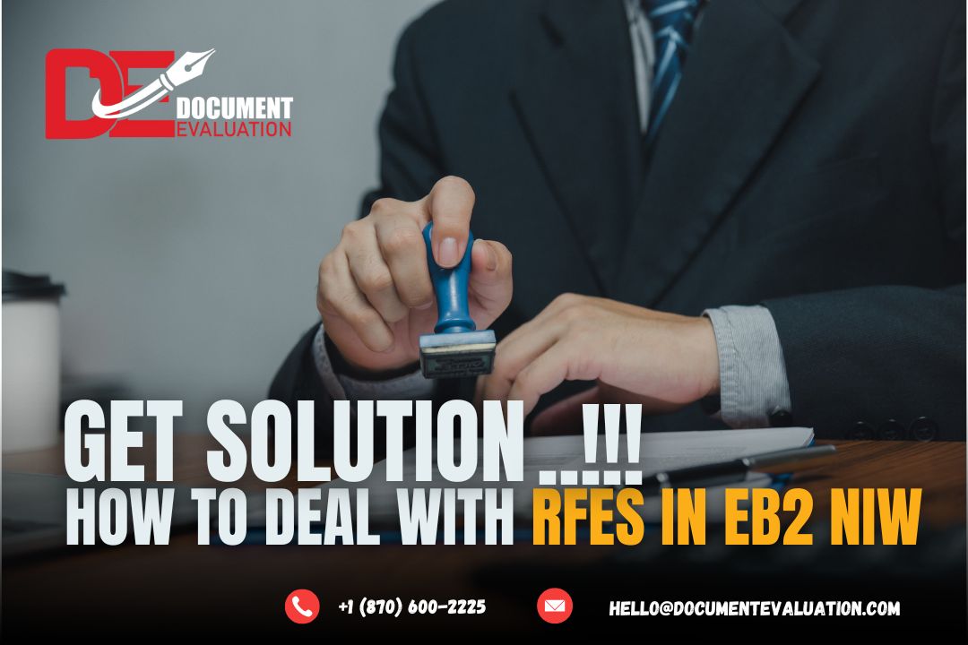EB2 NIW RFE Solution