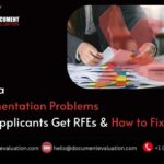 Common US visa documentation problems that cause RFEs, including missing evidence, errors, inconsistent information, and incorrect supporting documents.