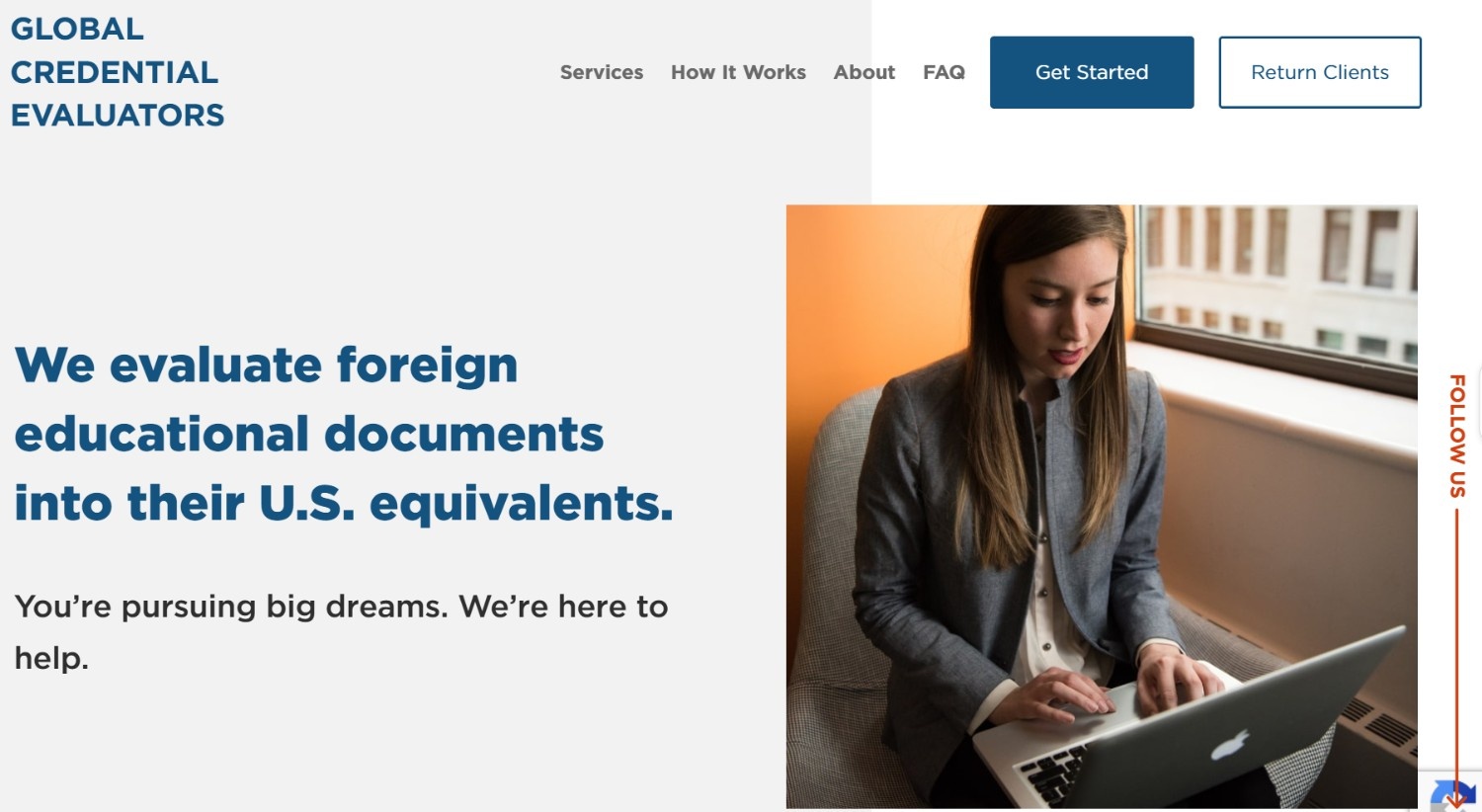 Global Credential Services (GCS) credential evaluation for U.S. equivalency