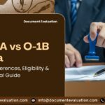 O-1A vs O-1B visa eligibility, documentation, USCIS criteria, and green card pathway comparison