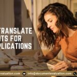 visa document translation process showing certified translation requirements and steps