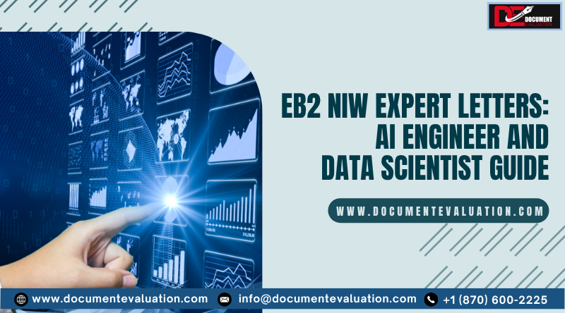 EB-2 NIW expert opinion letter for AI engineers and data scientists