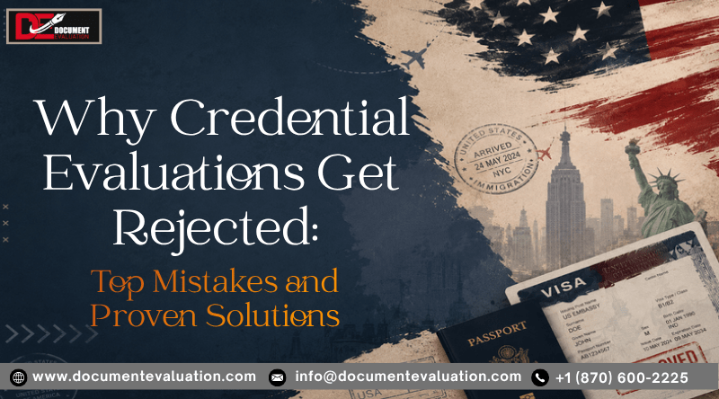 Why Credential Evaluations Get Rejected: Top Mistakes and Proven Solutions