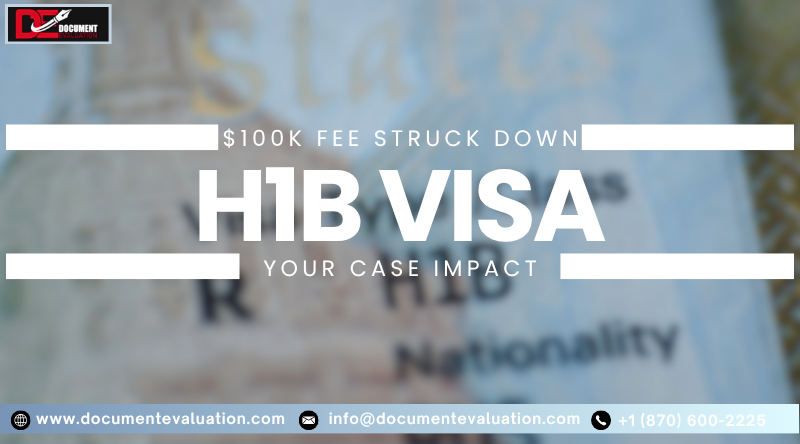 H1B fee ruling and its impact on H-1B filings