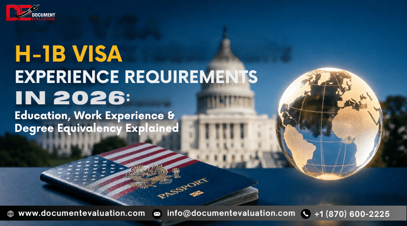 How Much Work Experience Do You Need for an H-1B Visa in 2026?