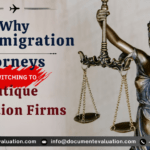 Why solo immigration attorneys are switching to boutique evaluation firms for expert opinion letters and USCIS credential evaluations