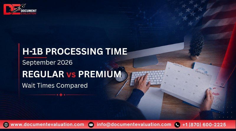 H-1B Processing Time in September 2026: Regular vs Premium Wait Times