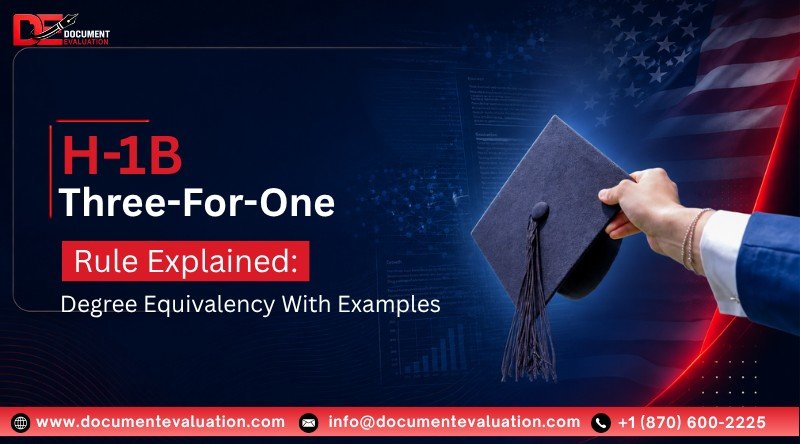H-1B Three-for-One Rule Explained: Degree Equivalency With Examples