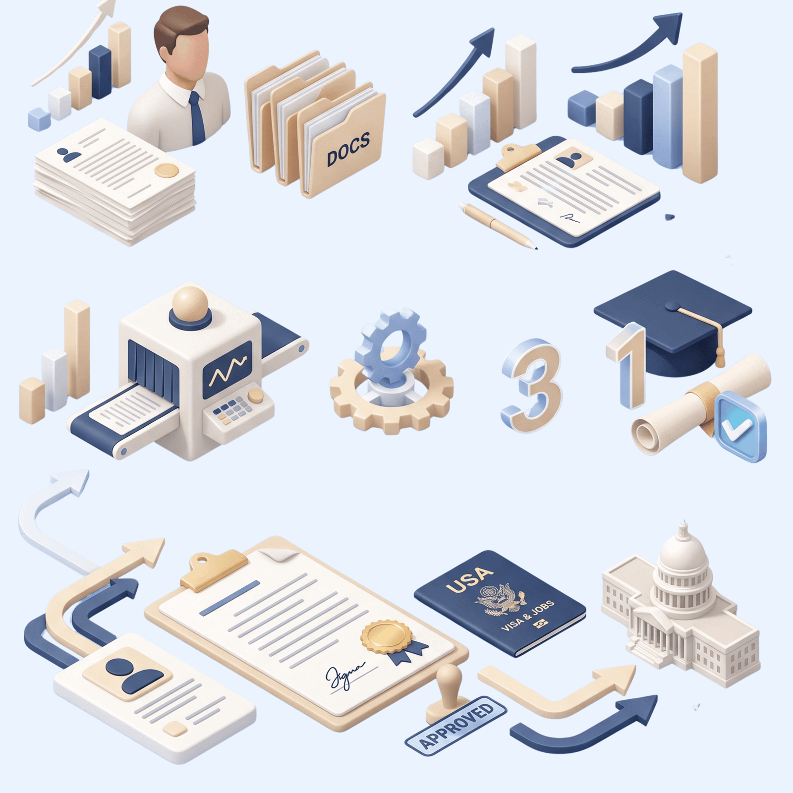 Work Experience Evaluation and USCIS 3-to-1 Rule